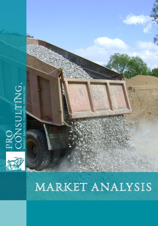 Analysis of export of granite crushed stone market from Ukraine to Belarus, Poland, and Lithuania for 3rd quarter of 2015